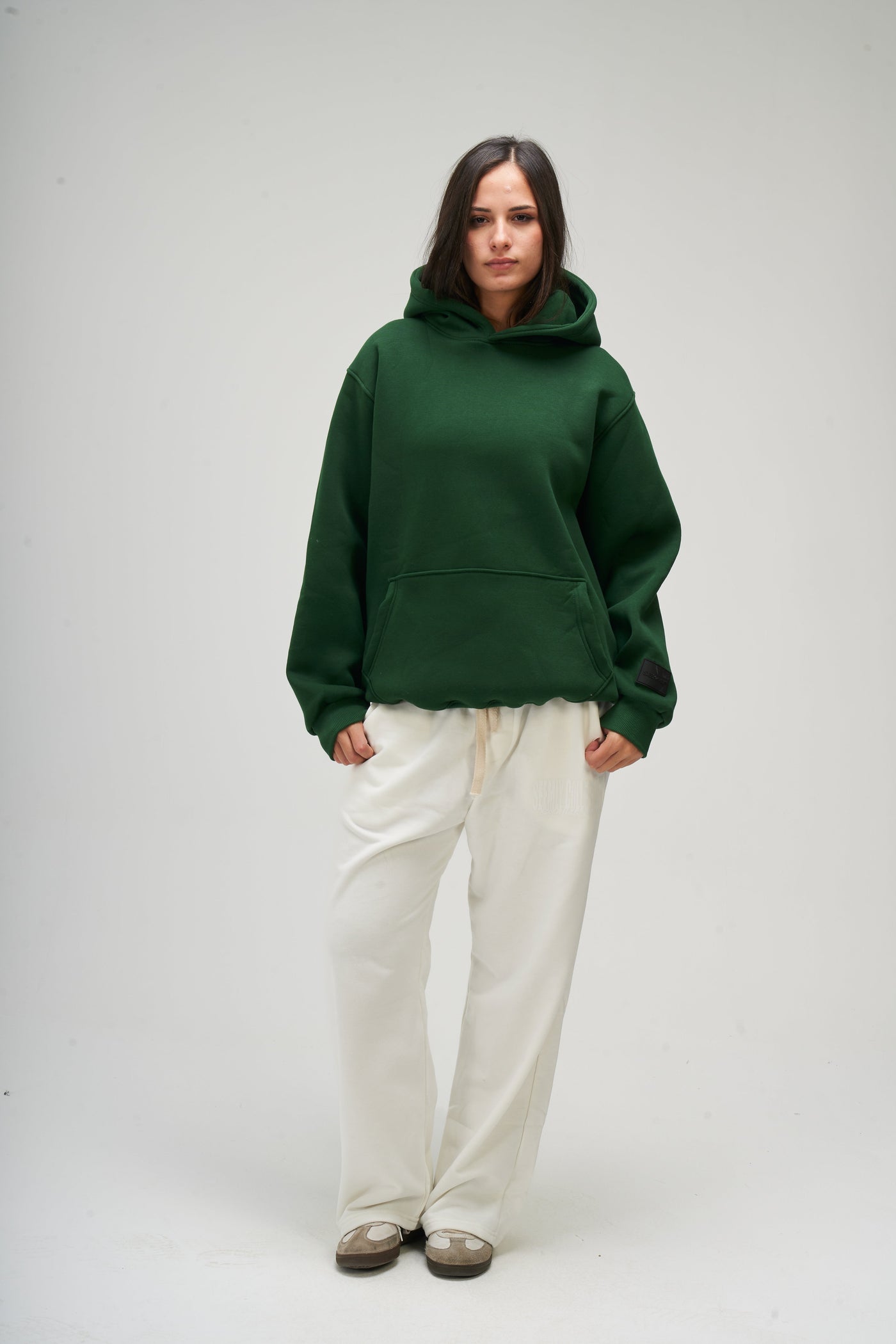 Green Basic Hoodie