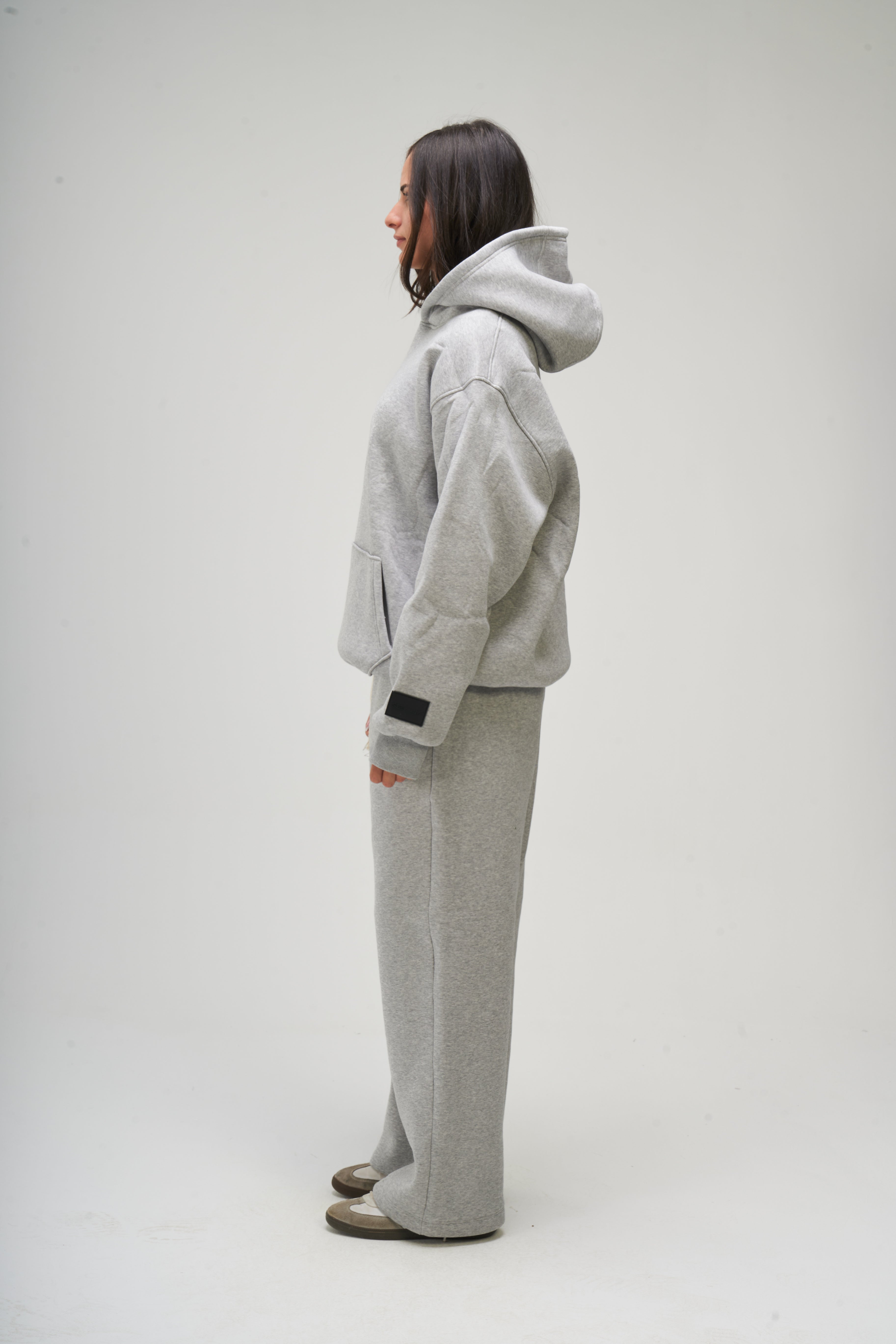 Women – Light Grey Basic Hoodie – Seemly Essentials