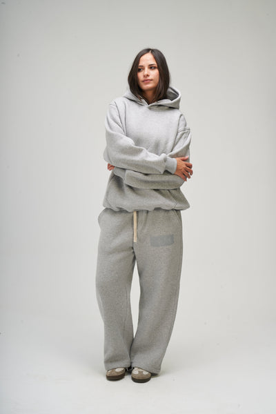 Winter Light Grey Sweatpants