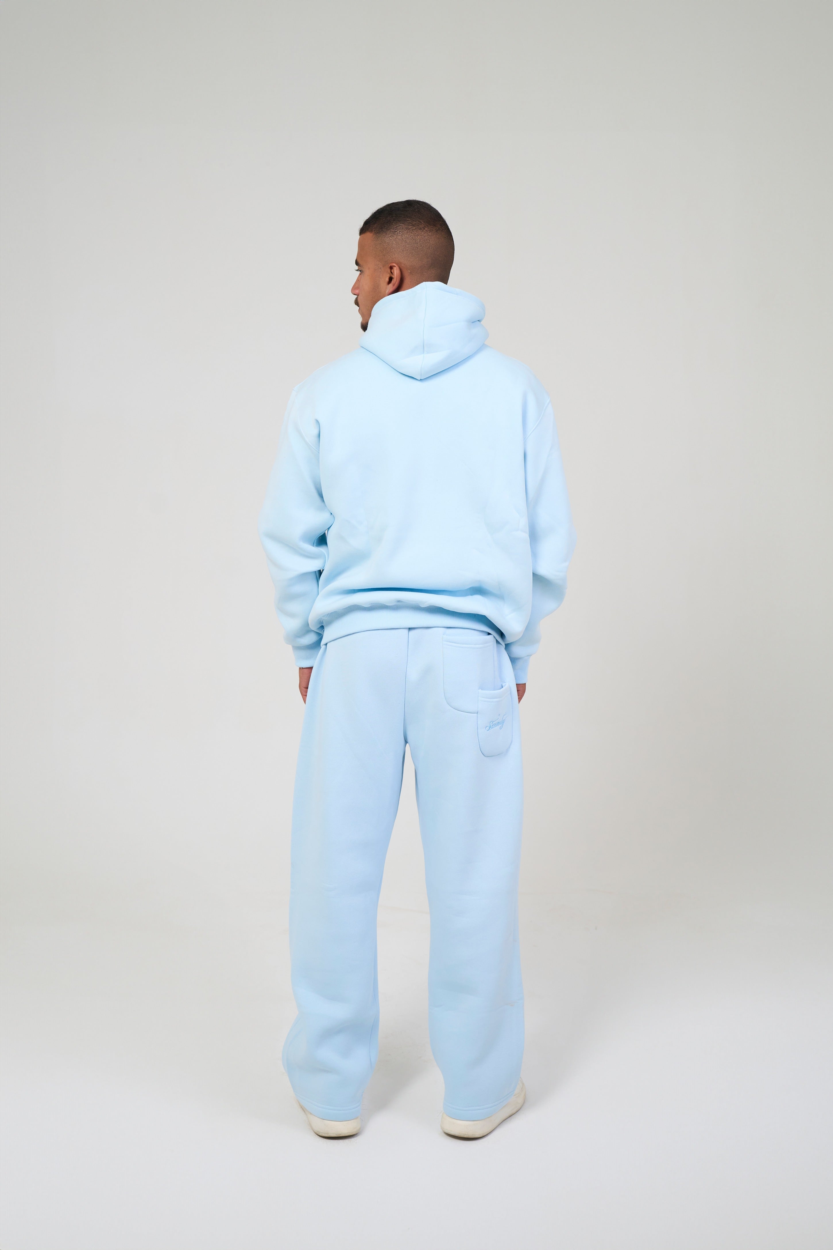 Men – Baby Blue Basic Hoodie – Seemly Essentials