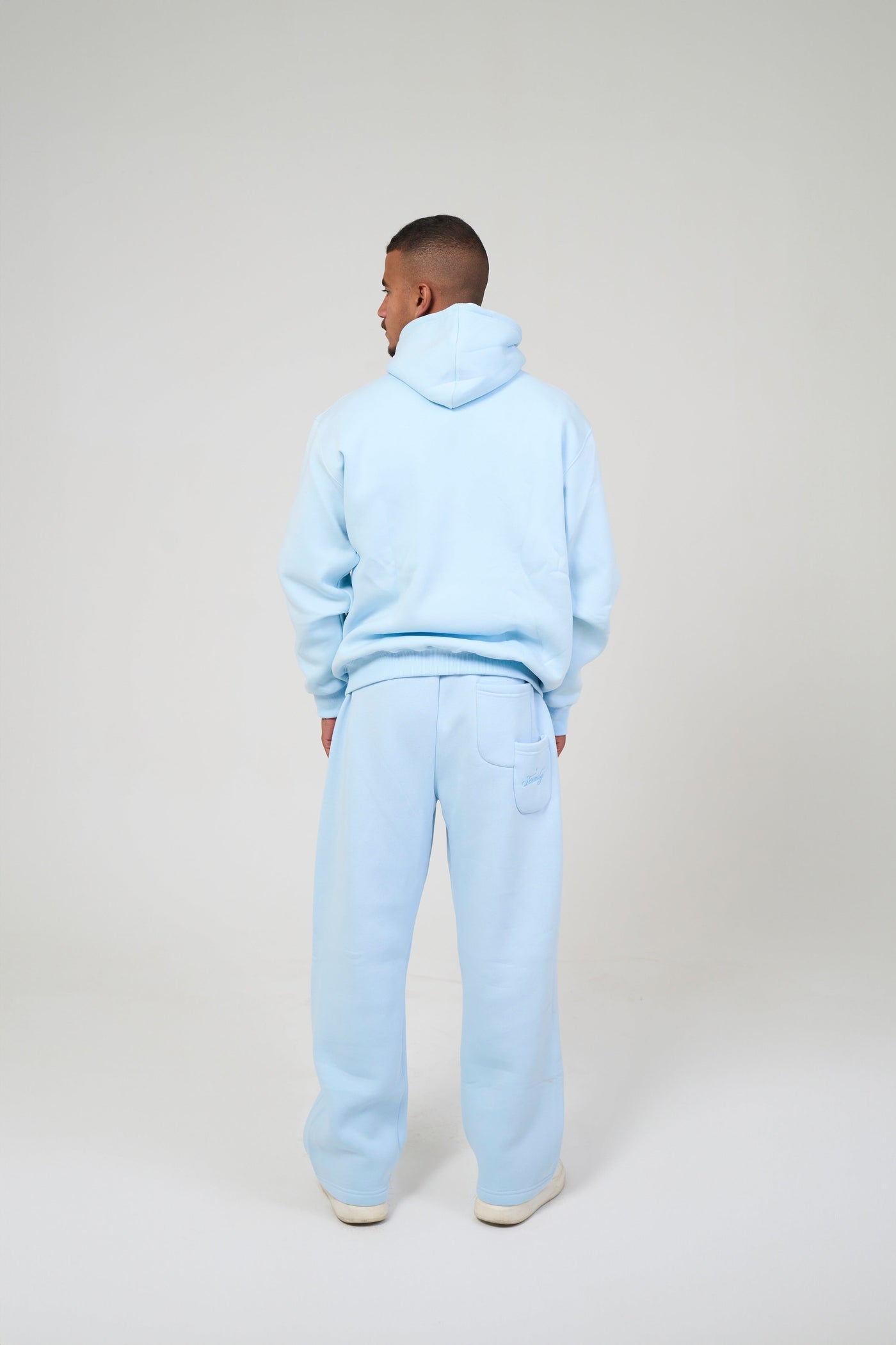 Baby Blue Basic Hoodie