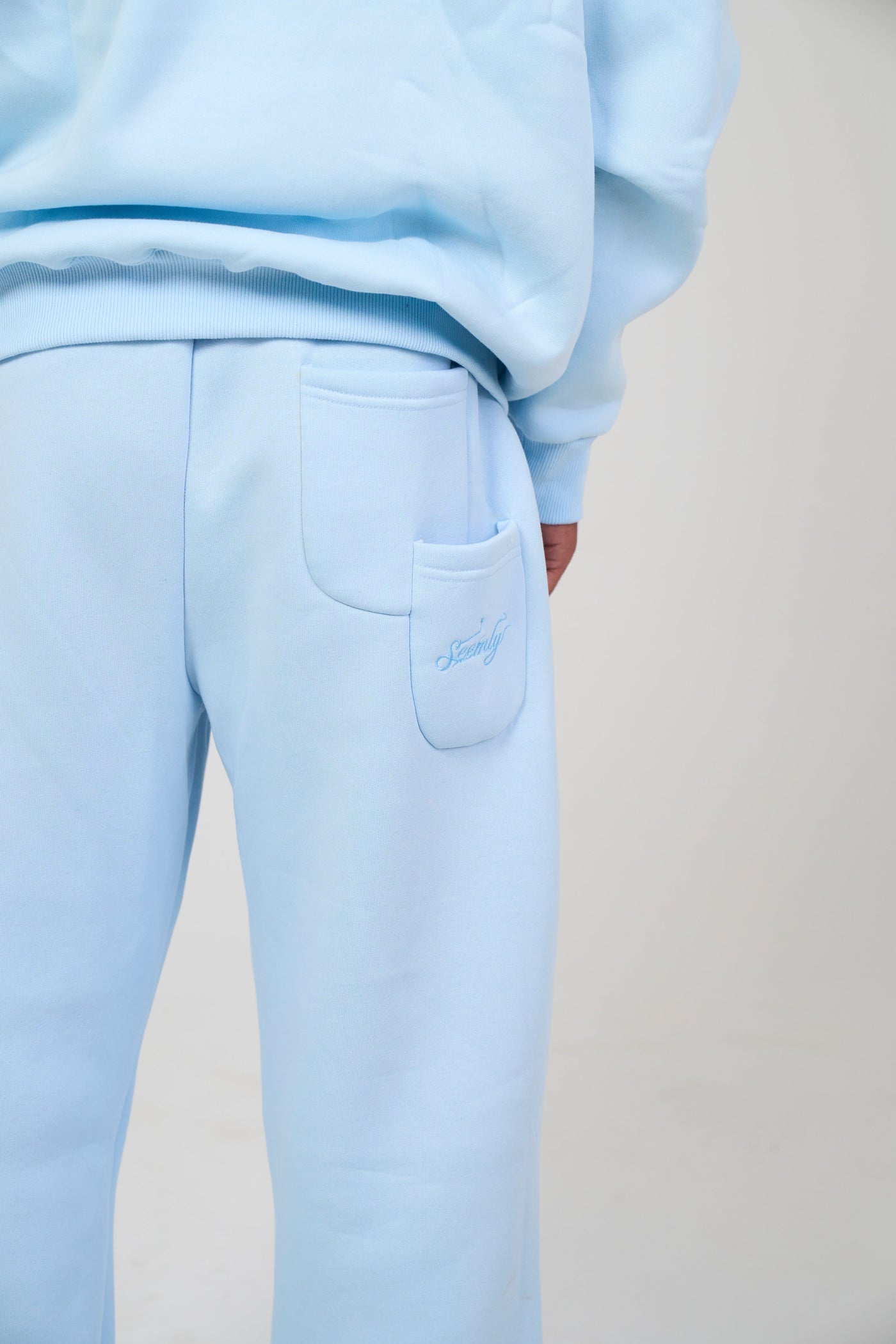 Winter Baby Blue Sweatpants