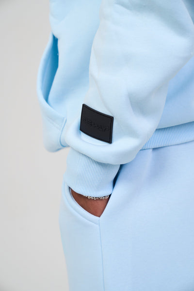 Baby Blue Basic Hoodie