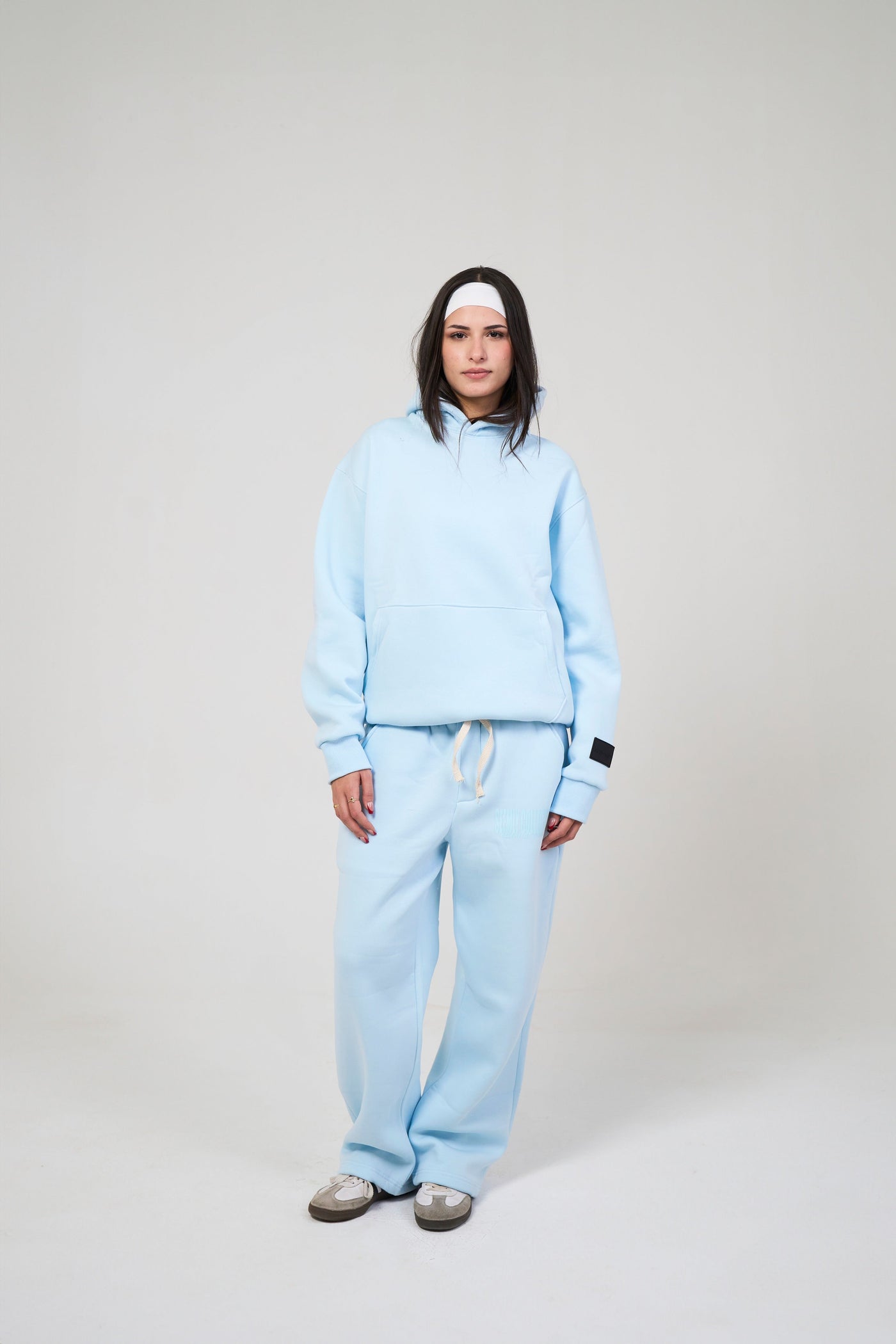 Baby Blue Basic Hoodie