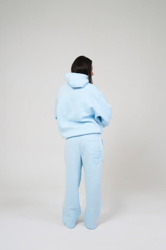 Winter Baby Blue Sweatpants