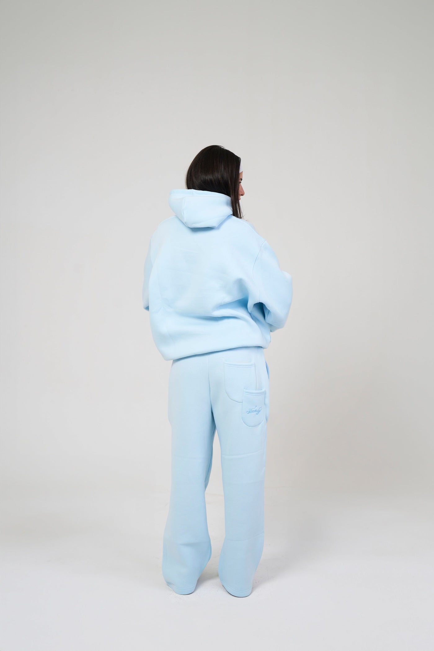 Winter Baby Blue Sweatpants