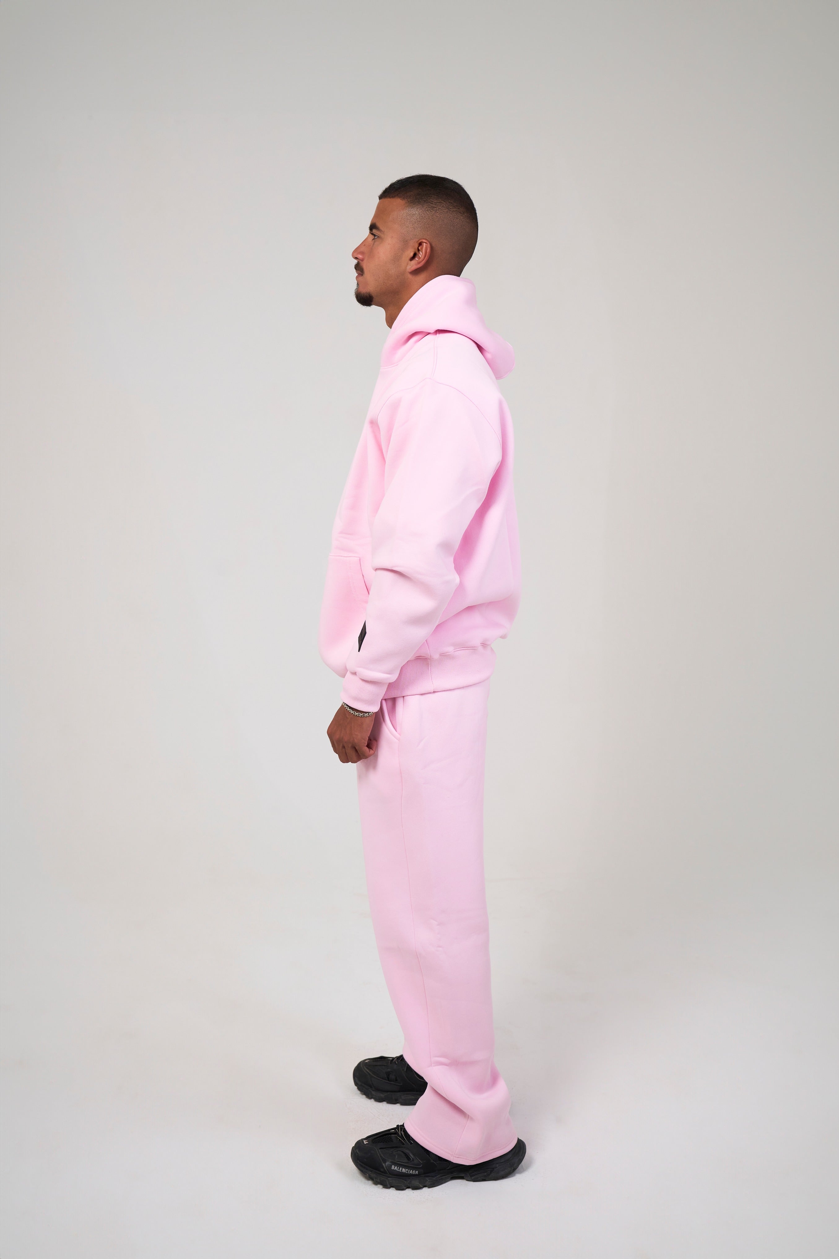 Men – Pink Basic Hoodie – Seemly Essentials