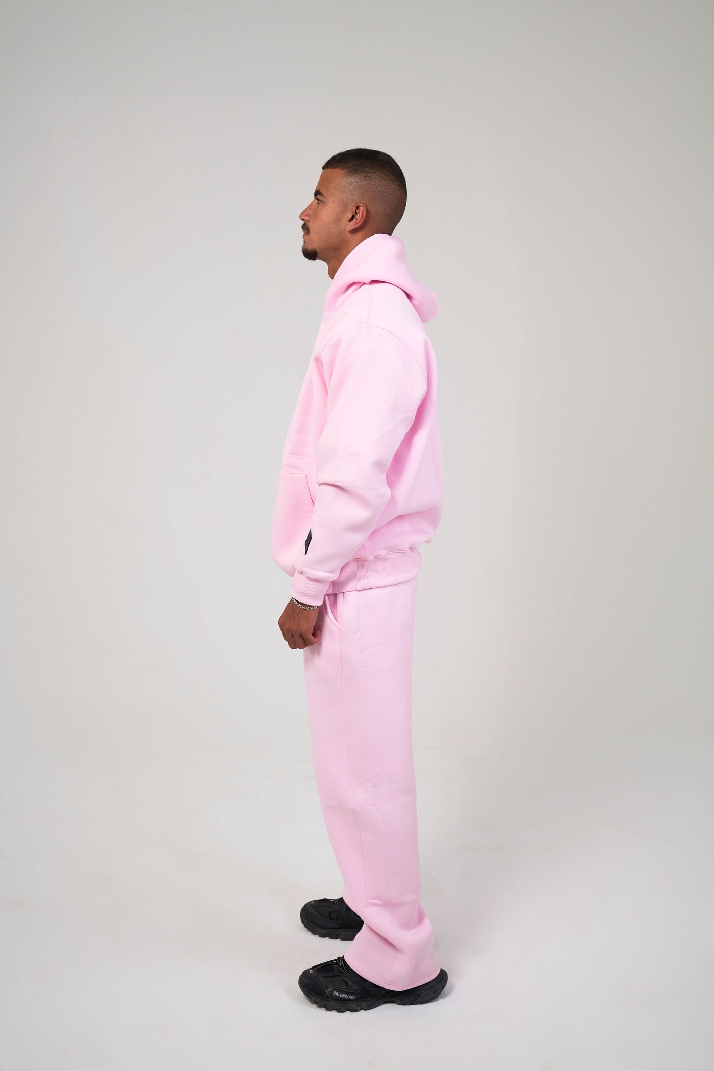 Pink Basic Hoodie