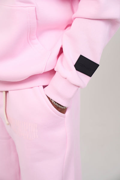 Pink Basic Hoodie
