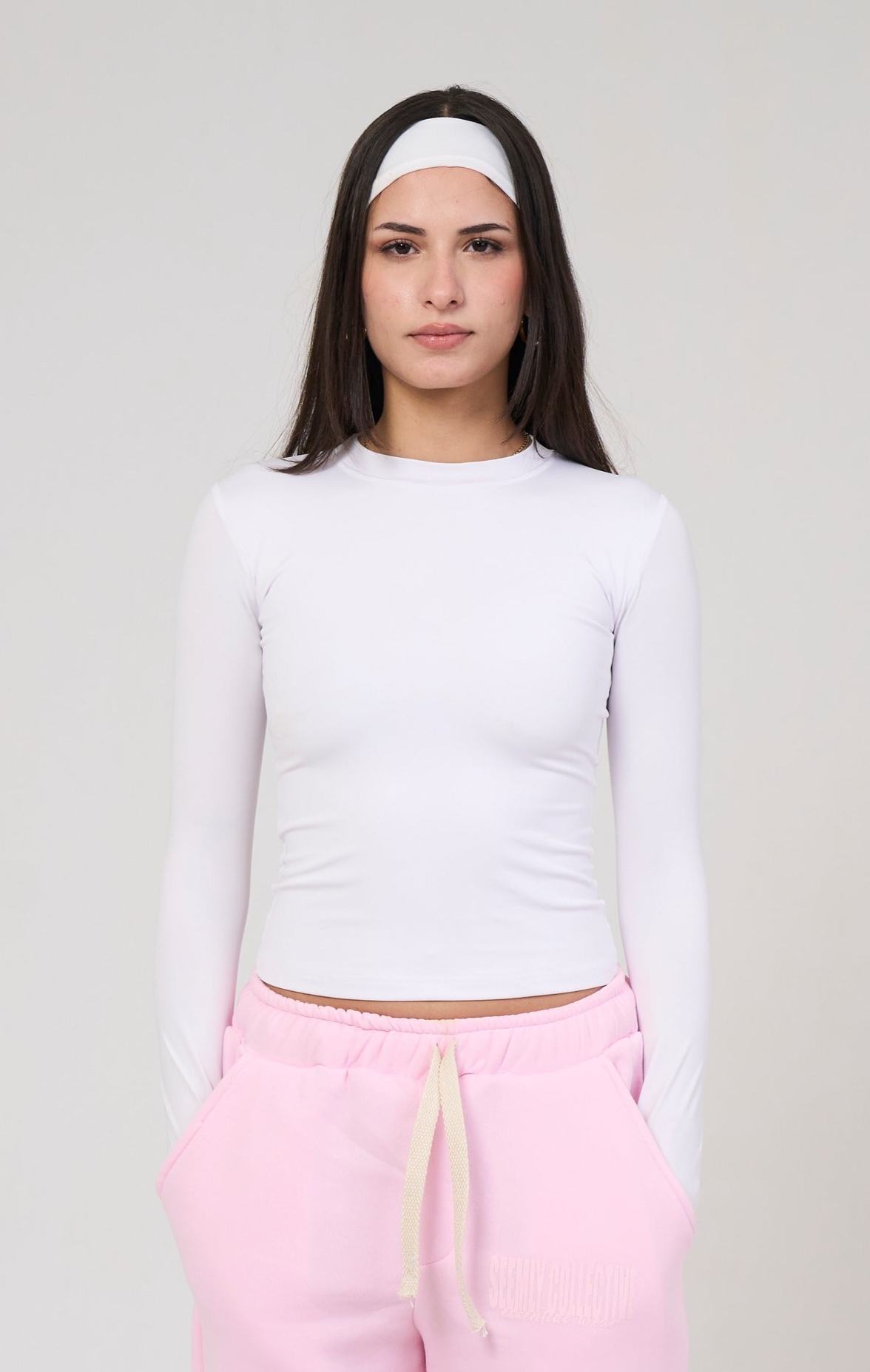 Long Sleeve White Top