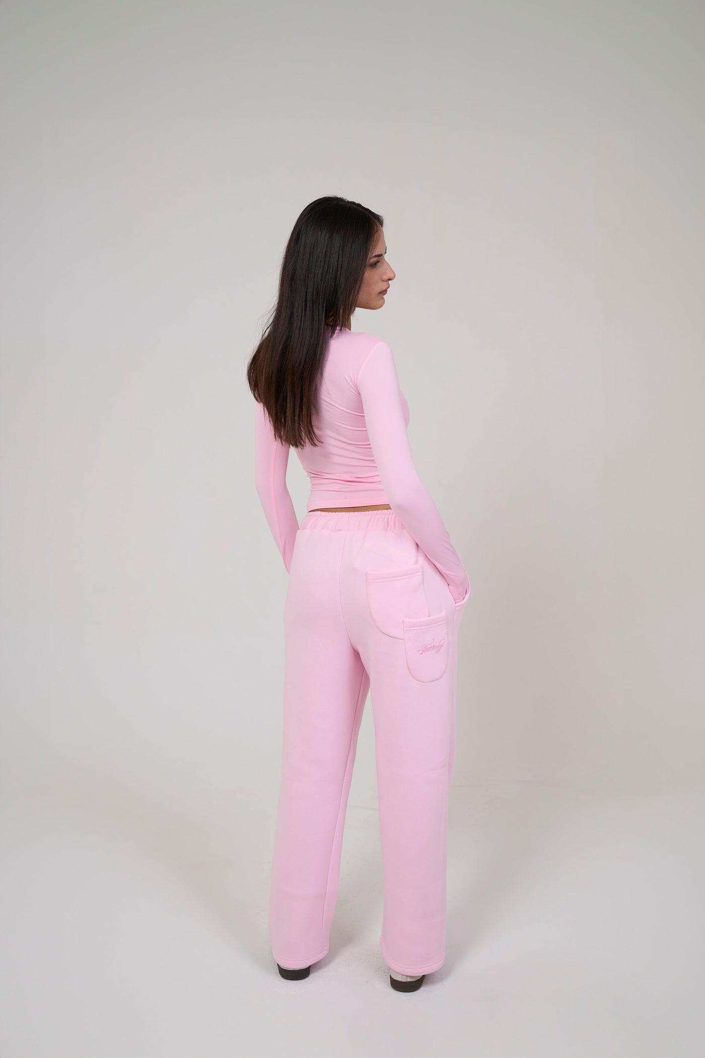 Long Sleeve Pink Top