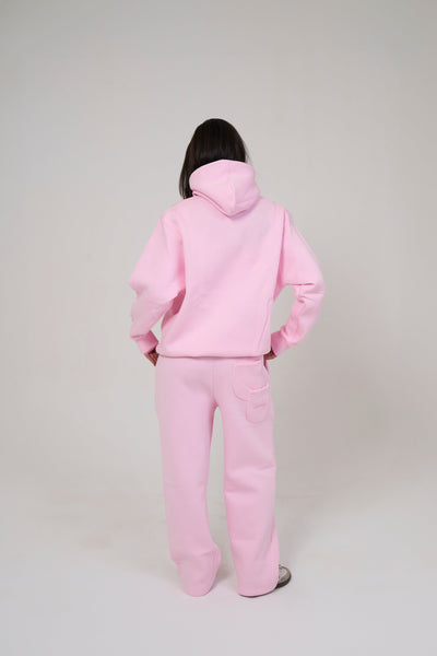 Pink Basic Hoodie