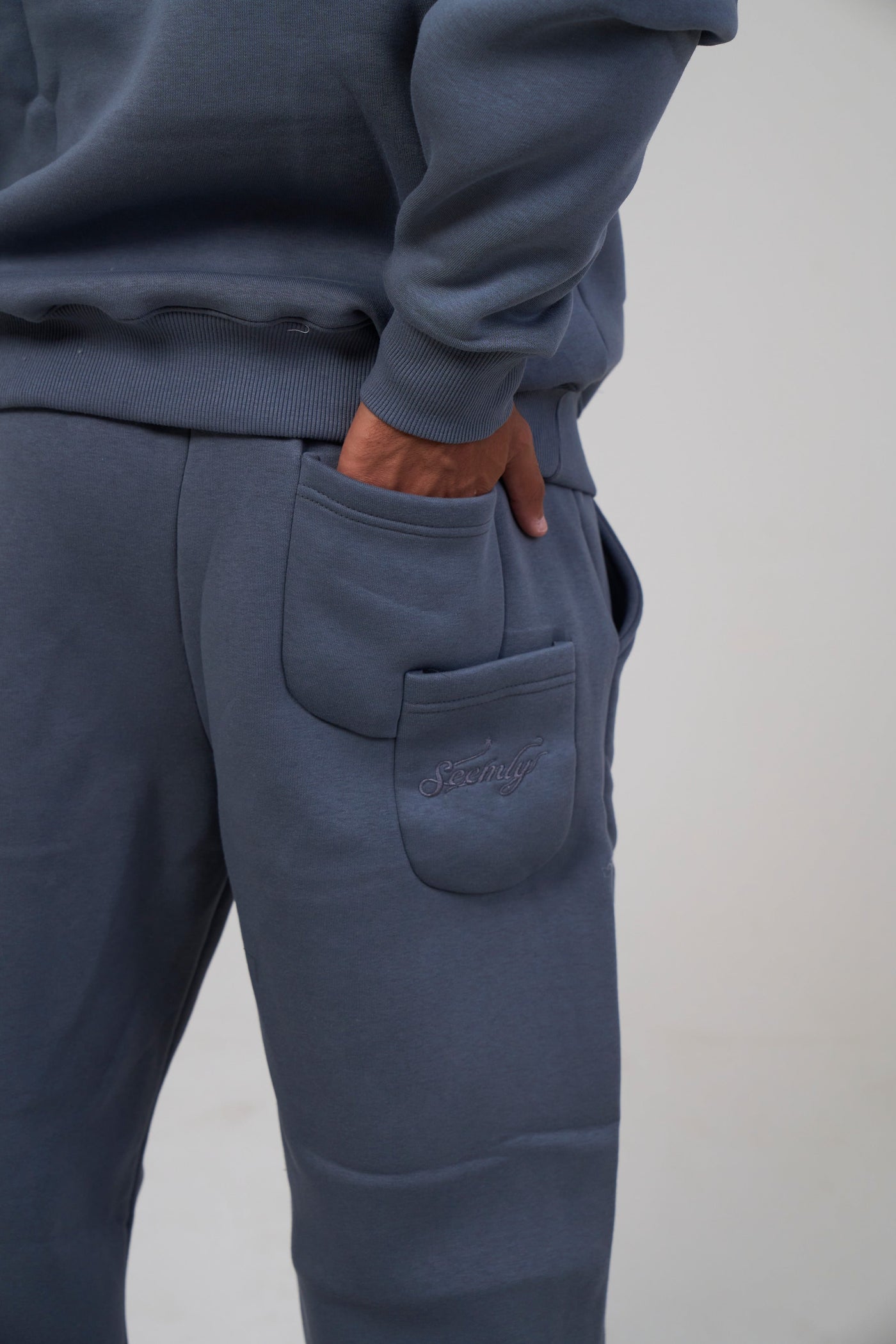 Winter Charcoal Grey Sweatpants