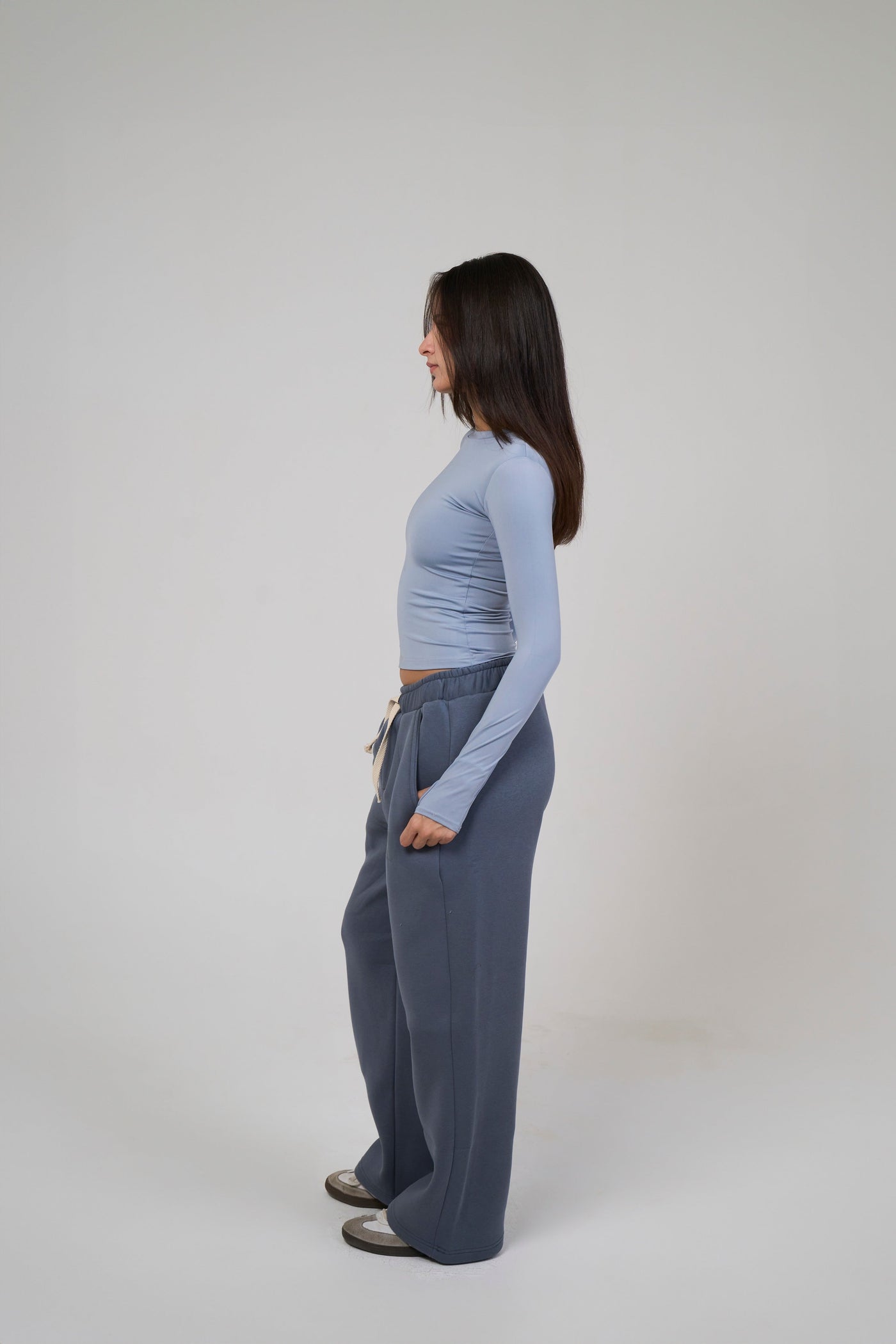 Long Sleeve Grey Top
