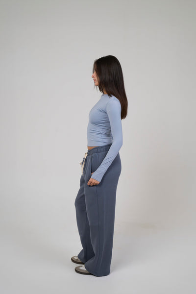 Long Sleeve Grey Top