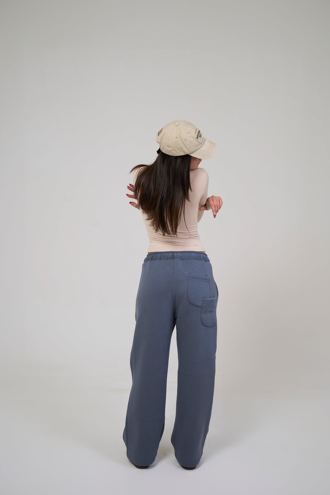 Long Sleeve Beige Top