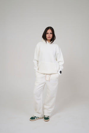 Women – White Basic Hoodie – Seemly Essentials