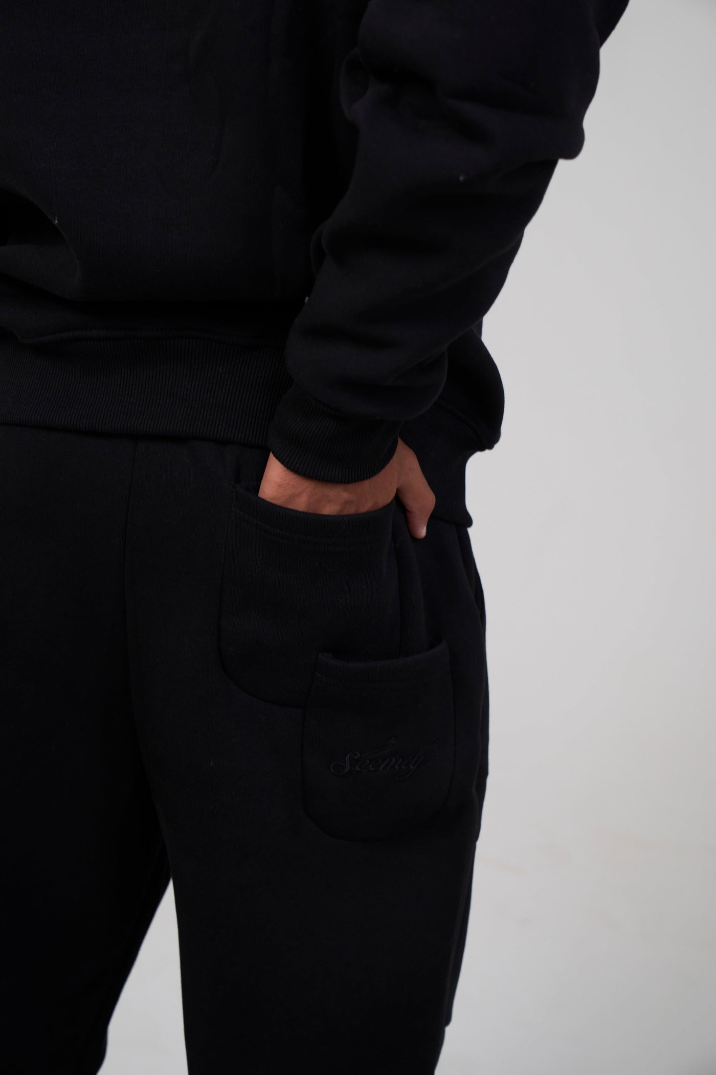 Winter Black Sweatpants