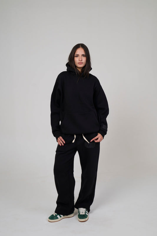 Winter Black Sweatpants