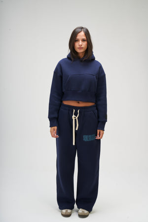 Women – Navy Blue Baby Hoodie – Seemly Essentials