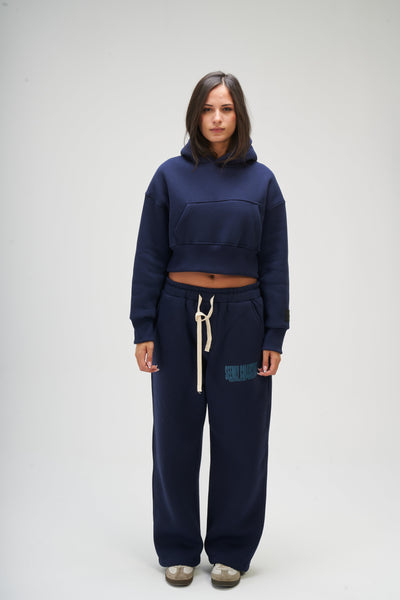 Navy Blue Baby Hoodie