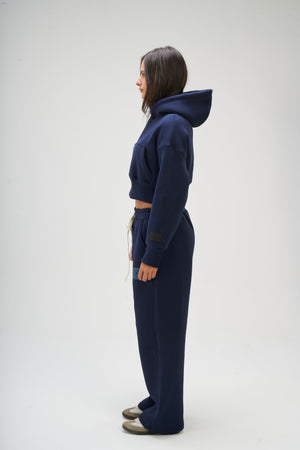 Women – Navy Blue Baby Hoodie – Seemly Essentials