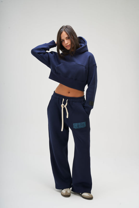 Navy Blue Baby Hoodie