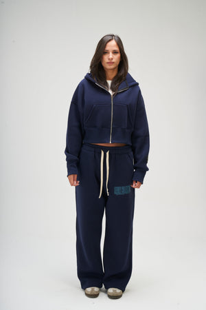 Women – Navy Blue Baby Zip Up – Seemly Essentials