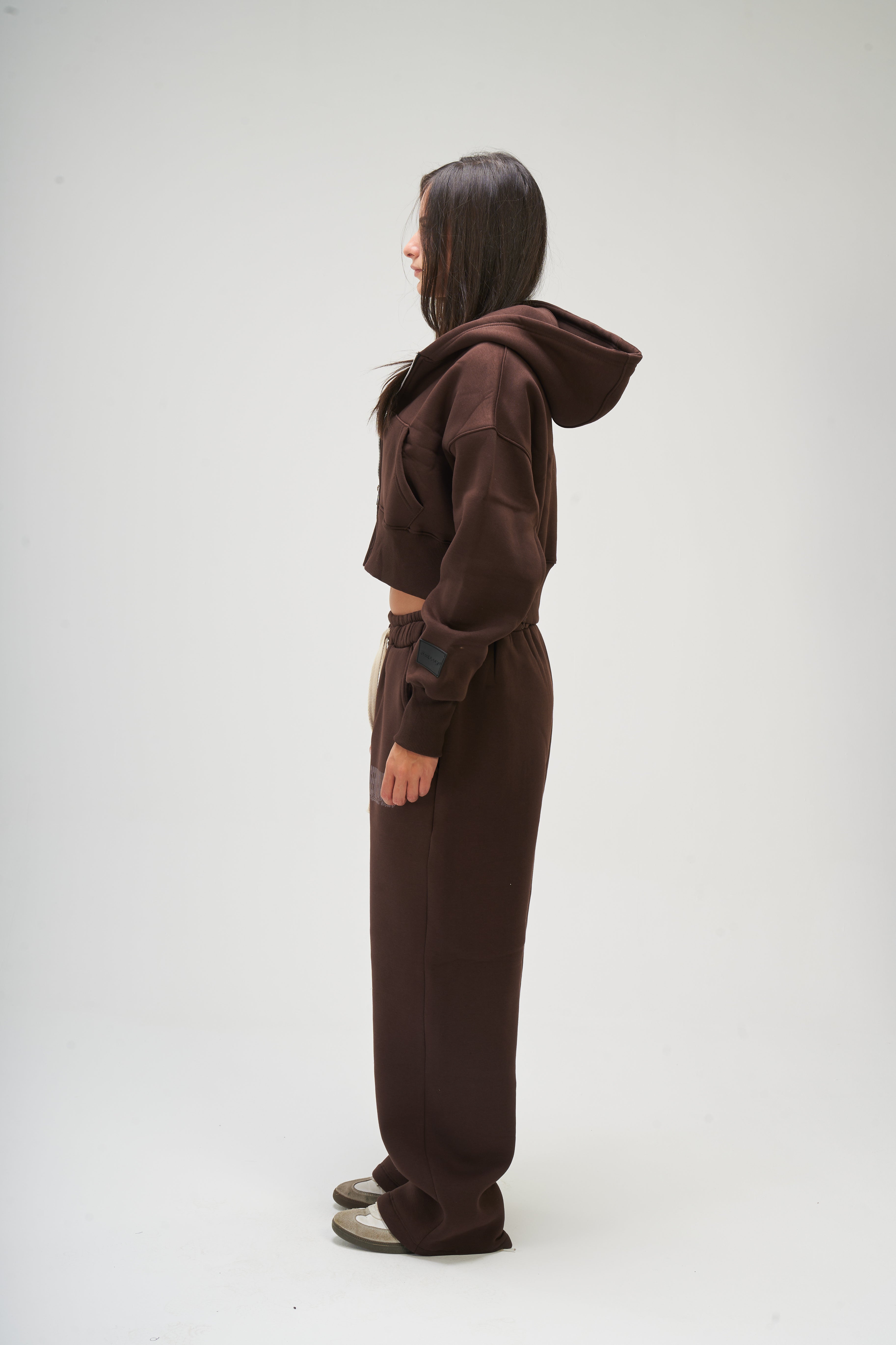 Women – Brown Baby Zip Up – Seemly Essentials