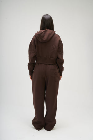 Women – Brown Baby Zip Up – Seemly Essentials