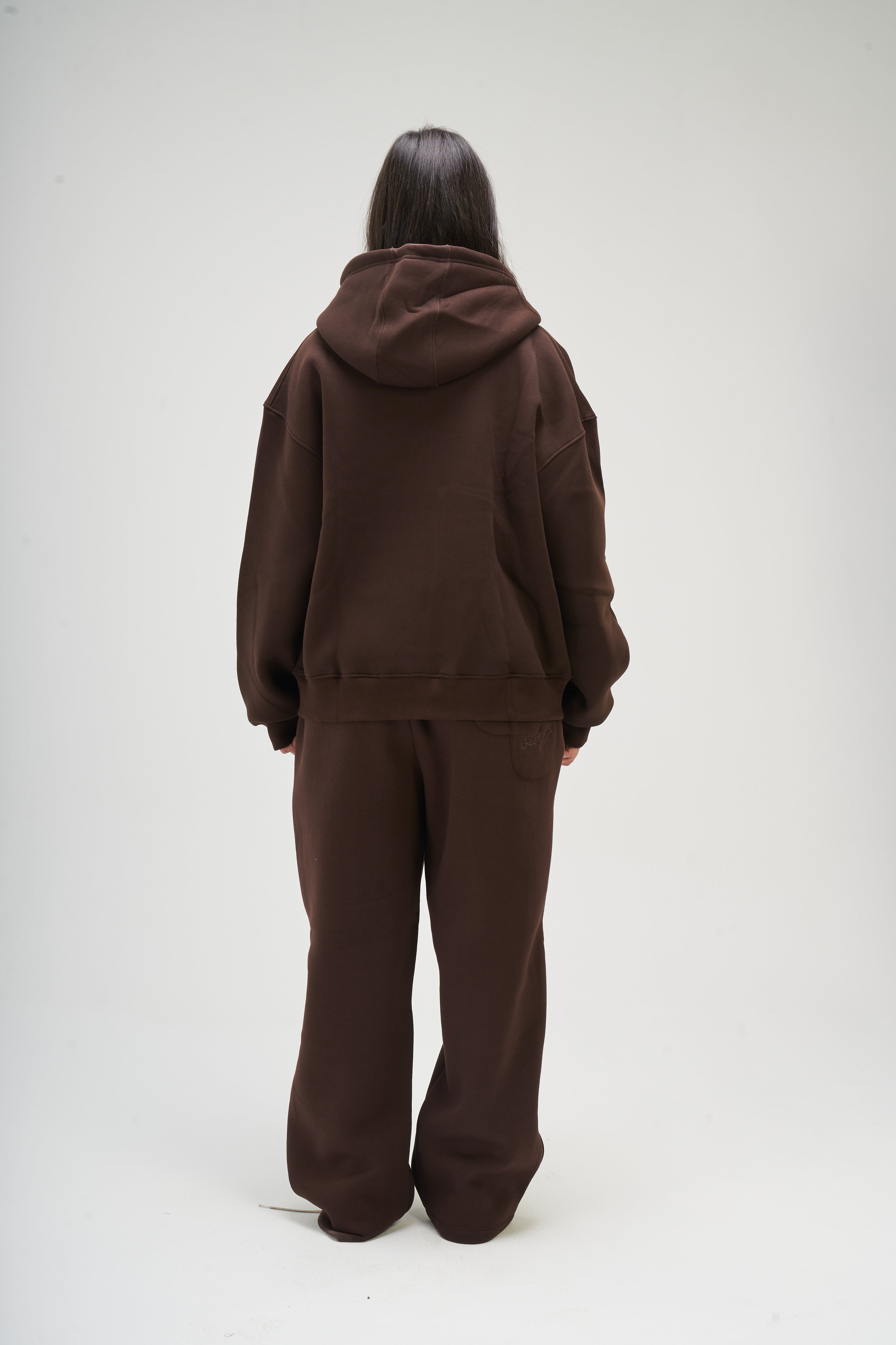 Women – Brown Zip-Up Hoodie – Seemly Essentials