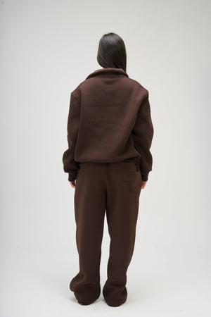 Women – Brown Winter Sweatpants – Seemly Essentials