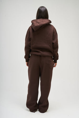 Women – Brown Basic Hoodie – Seemly Essentials