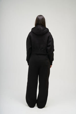 Women – Black Baby Zip Up – Seemly Essentials