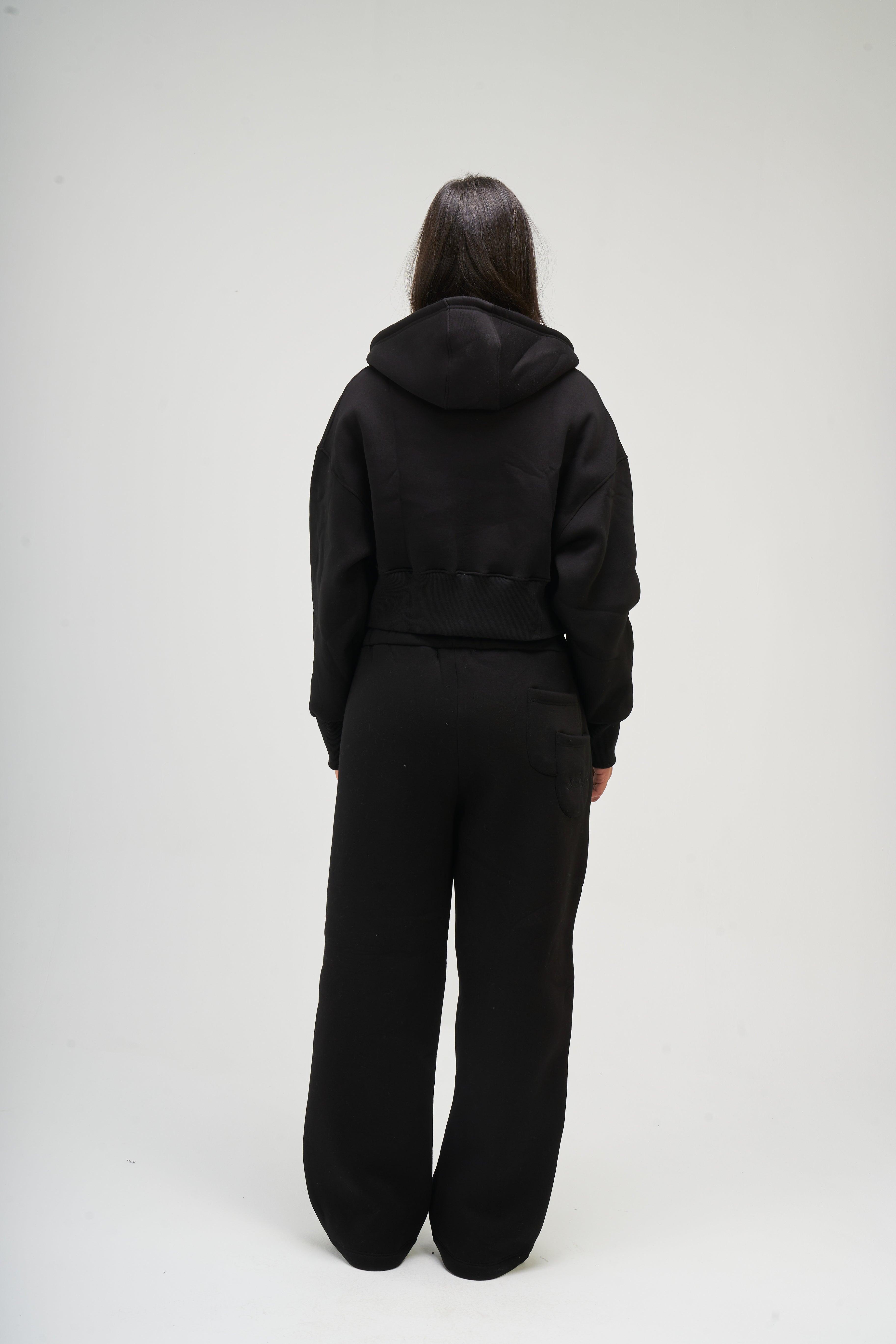 Women – Black Baby Zip Up – Seemly Essentials