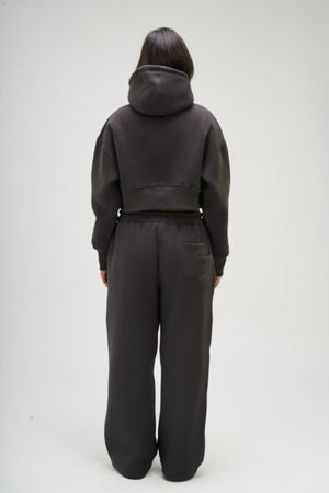 Women – Dark Grey Baby Hoodie – Seemly Essentials