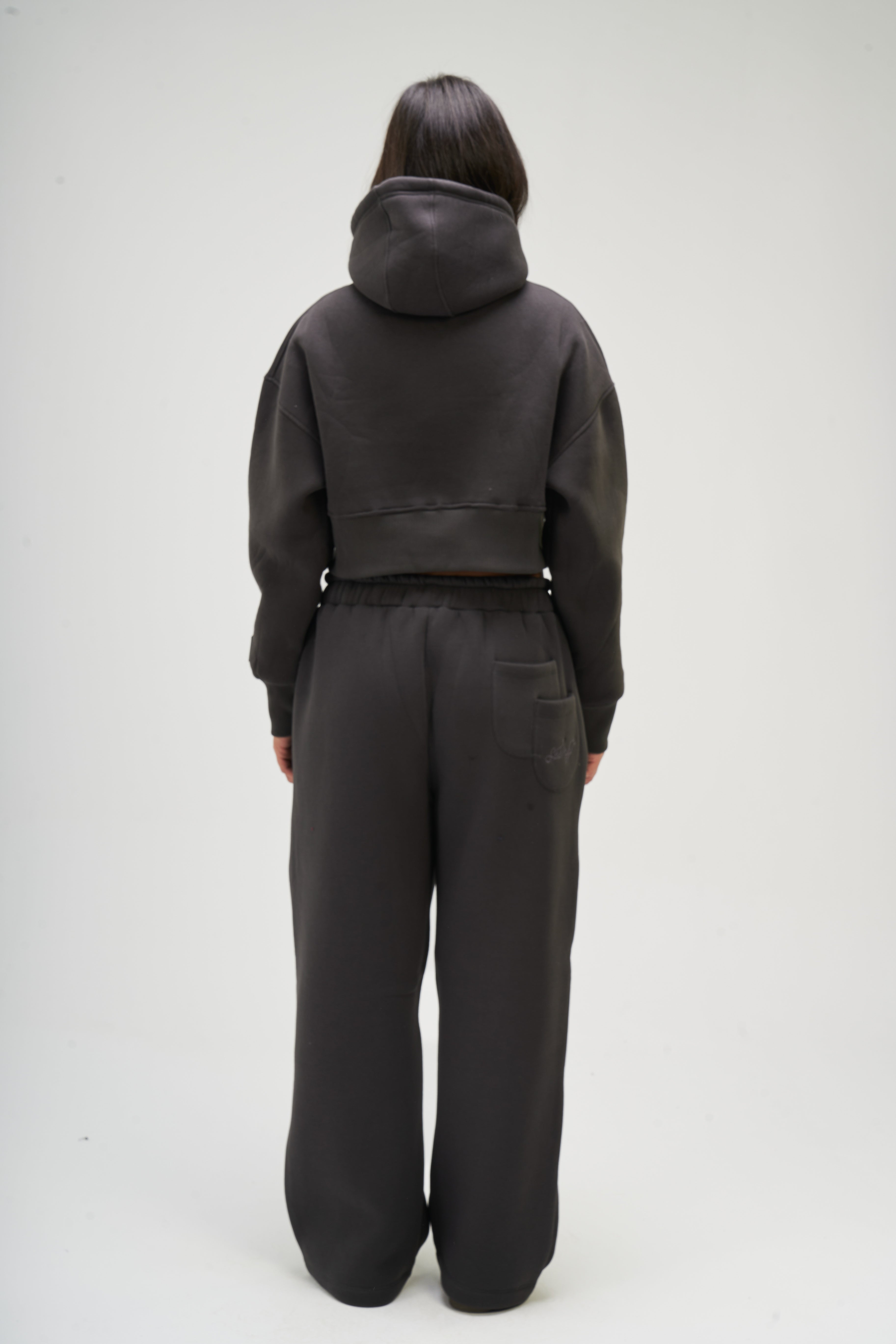Women – Dark Grey Baby Hoodie – Seemly Essentials