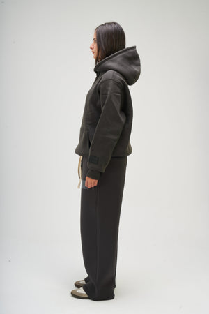 Women – Dark Grey Basic Hoodie – Seemly Essentials