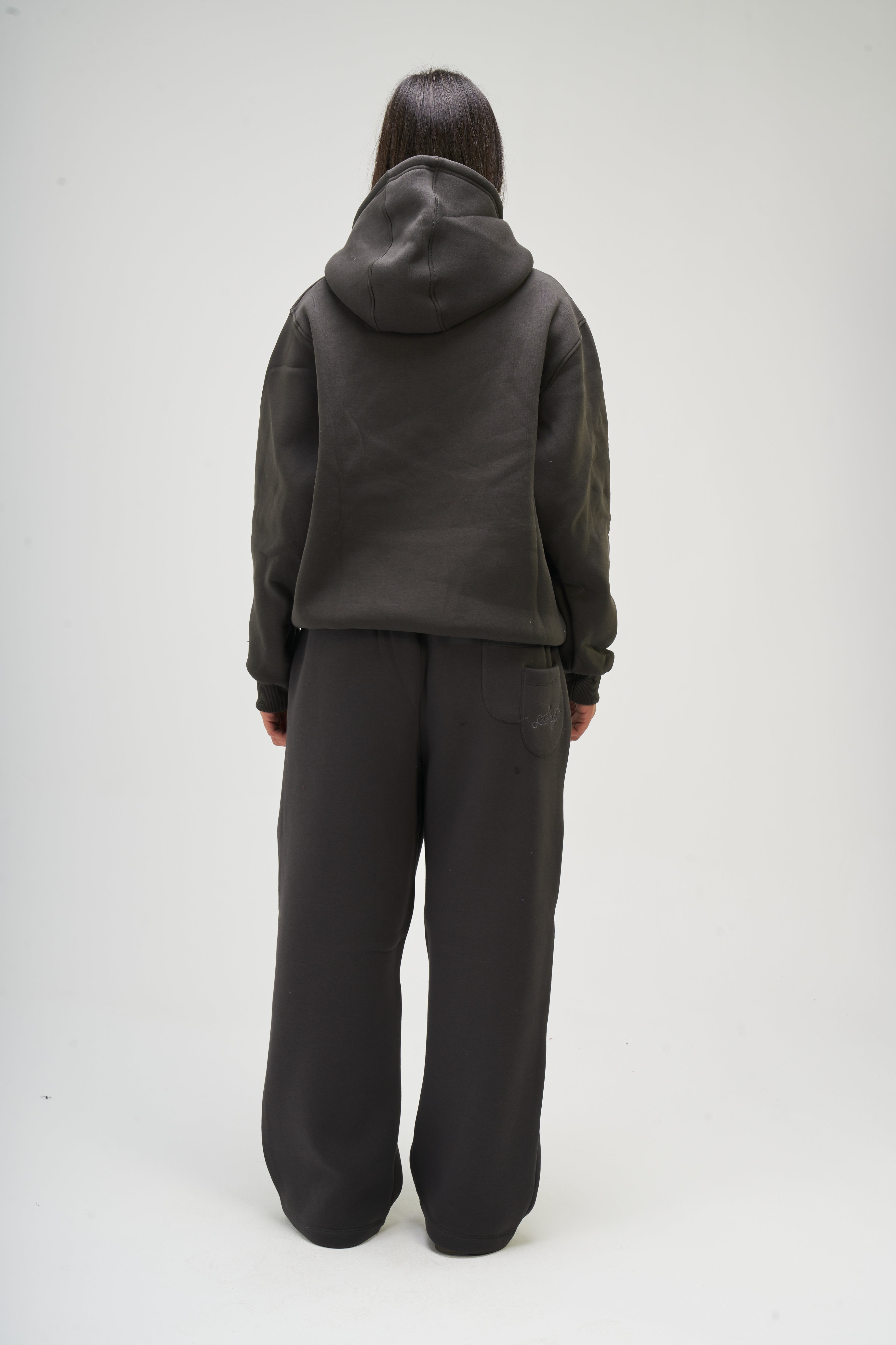 Women – Dark Grey Basic Hoodie – Seemly Essentials