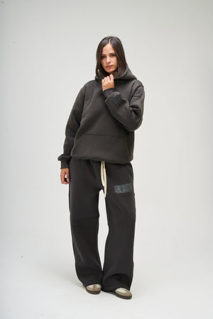 Women – Dark Grey Basic Hoodie – Seemly Essentials