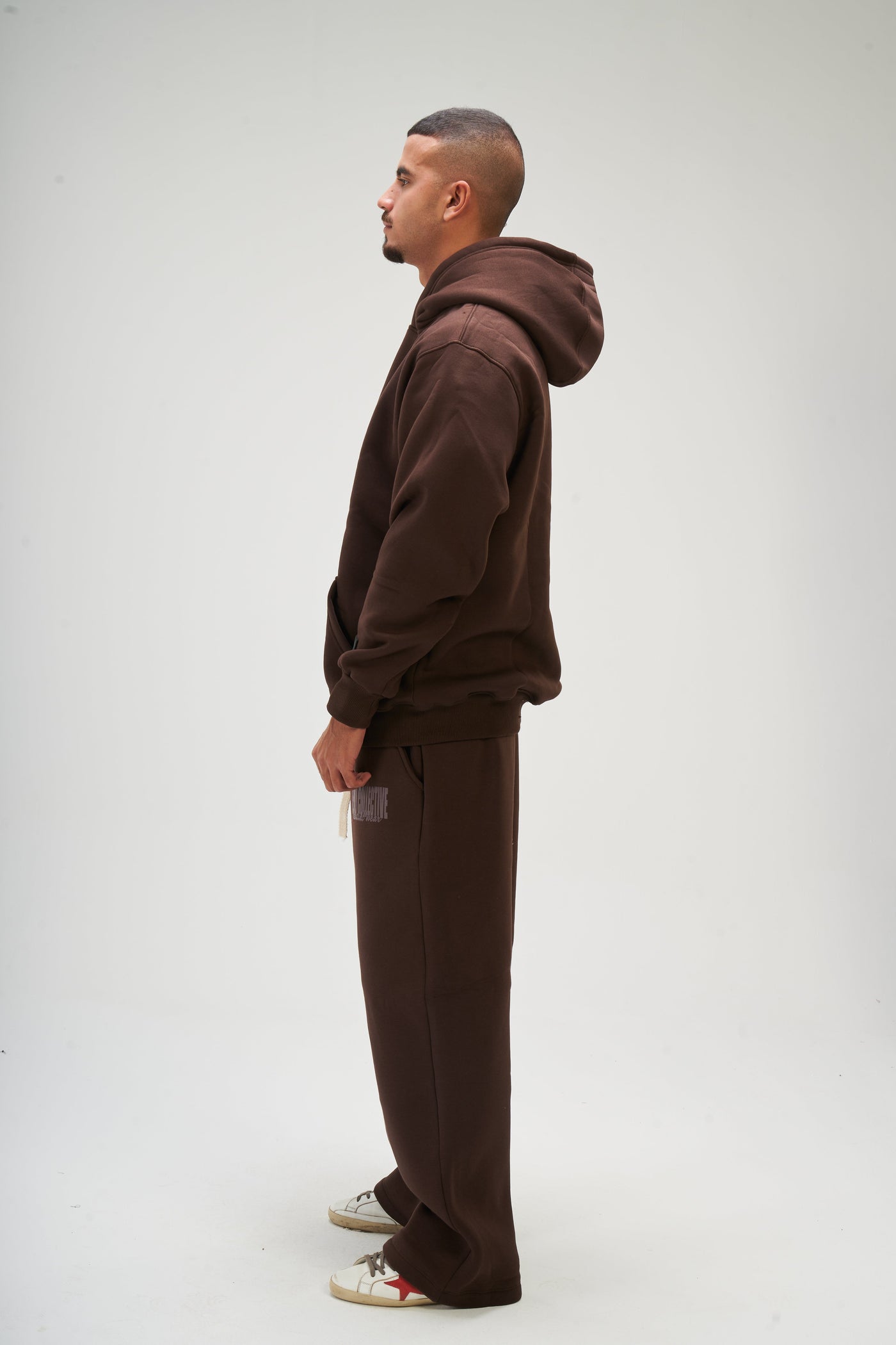 Brown Basic Hoodie