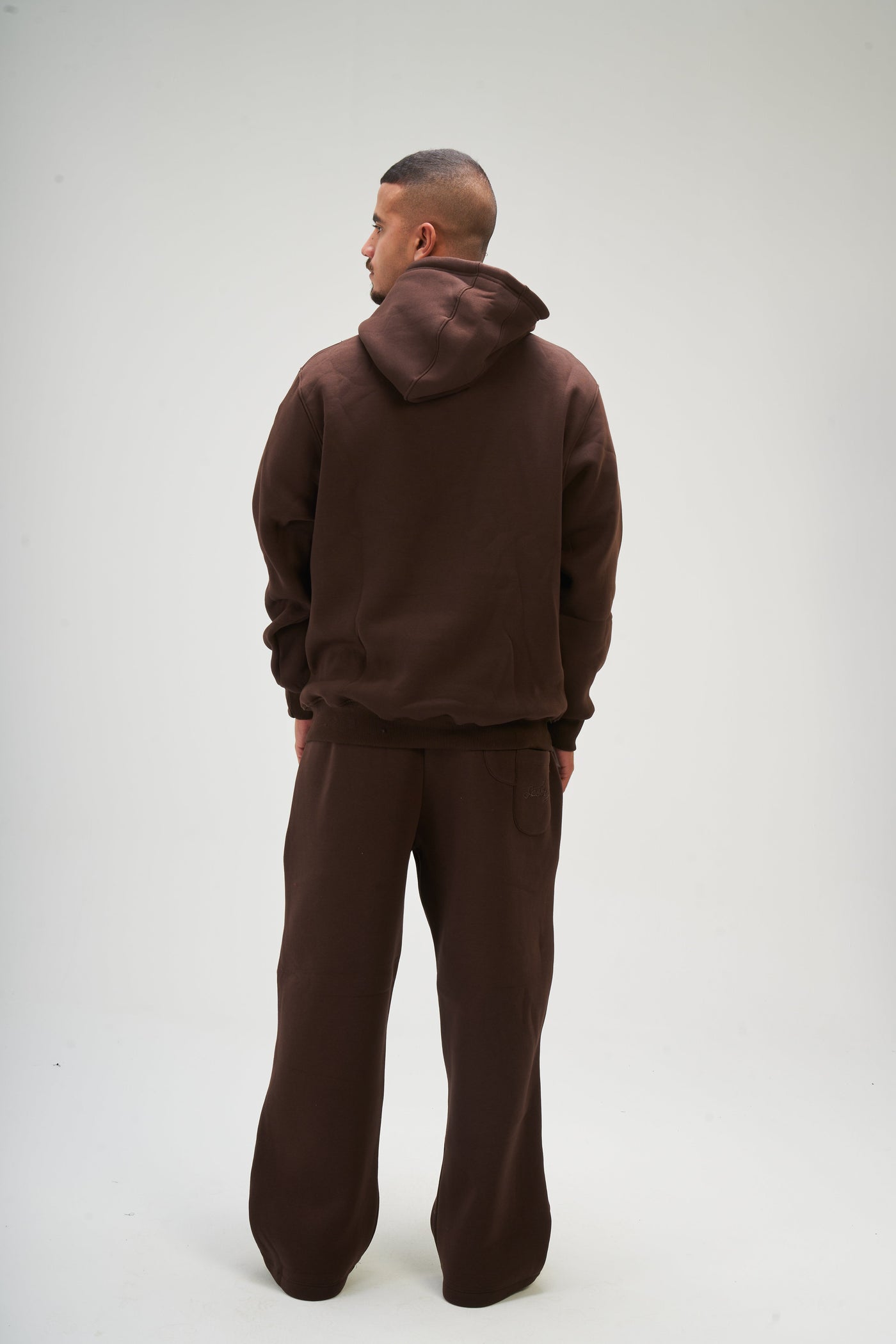 Brown Basic Hoodie