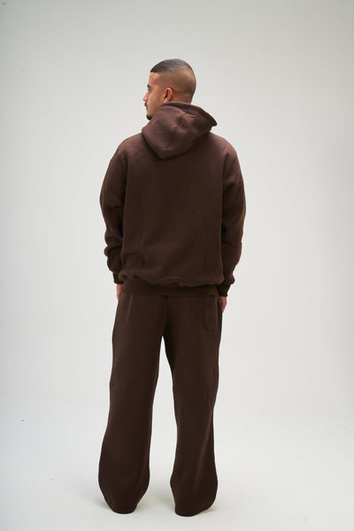 Brown Basic Hoodie