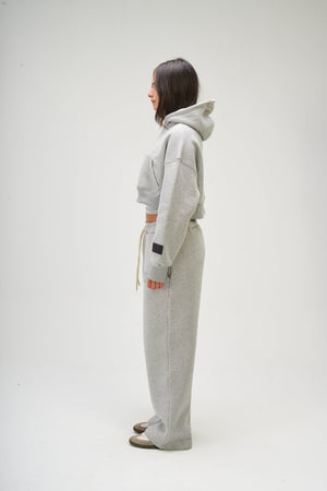 Women – Light Grey Baby Hoodie – Seemly Essentials