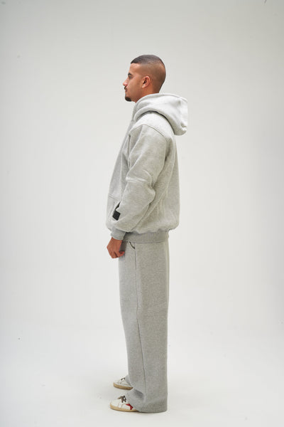 Light Grey Basic Hoodie