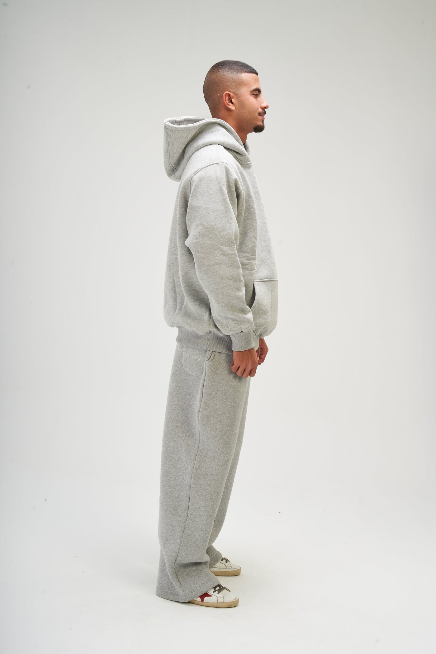 Light Grey Basic Hoodie