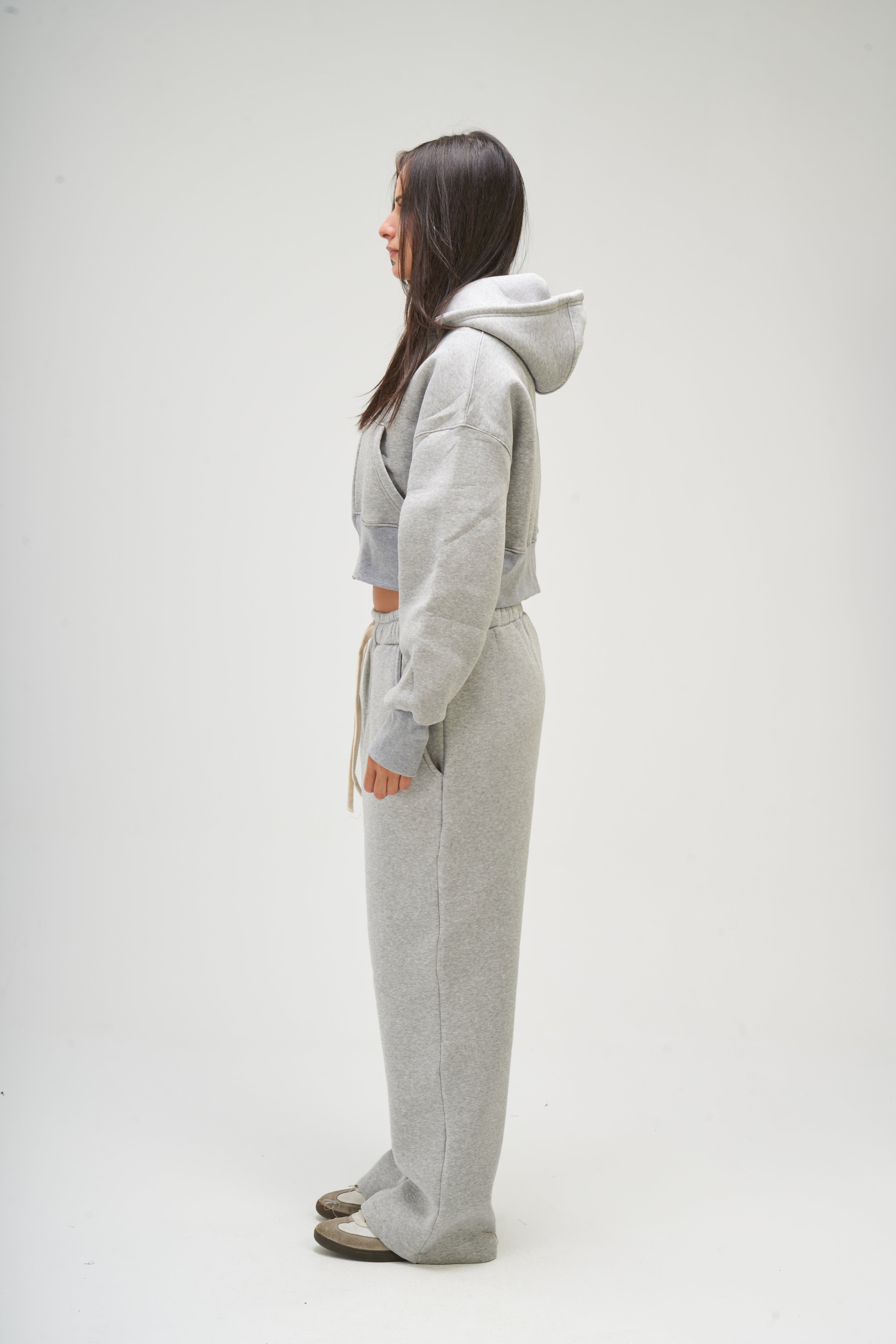 Women – Light Grey Baby Zip Up – Seemly Essentials