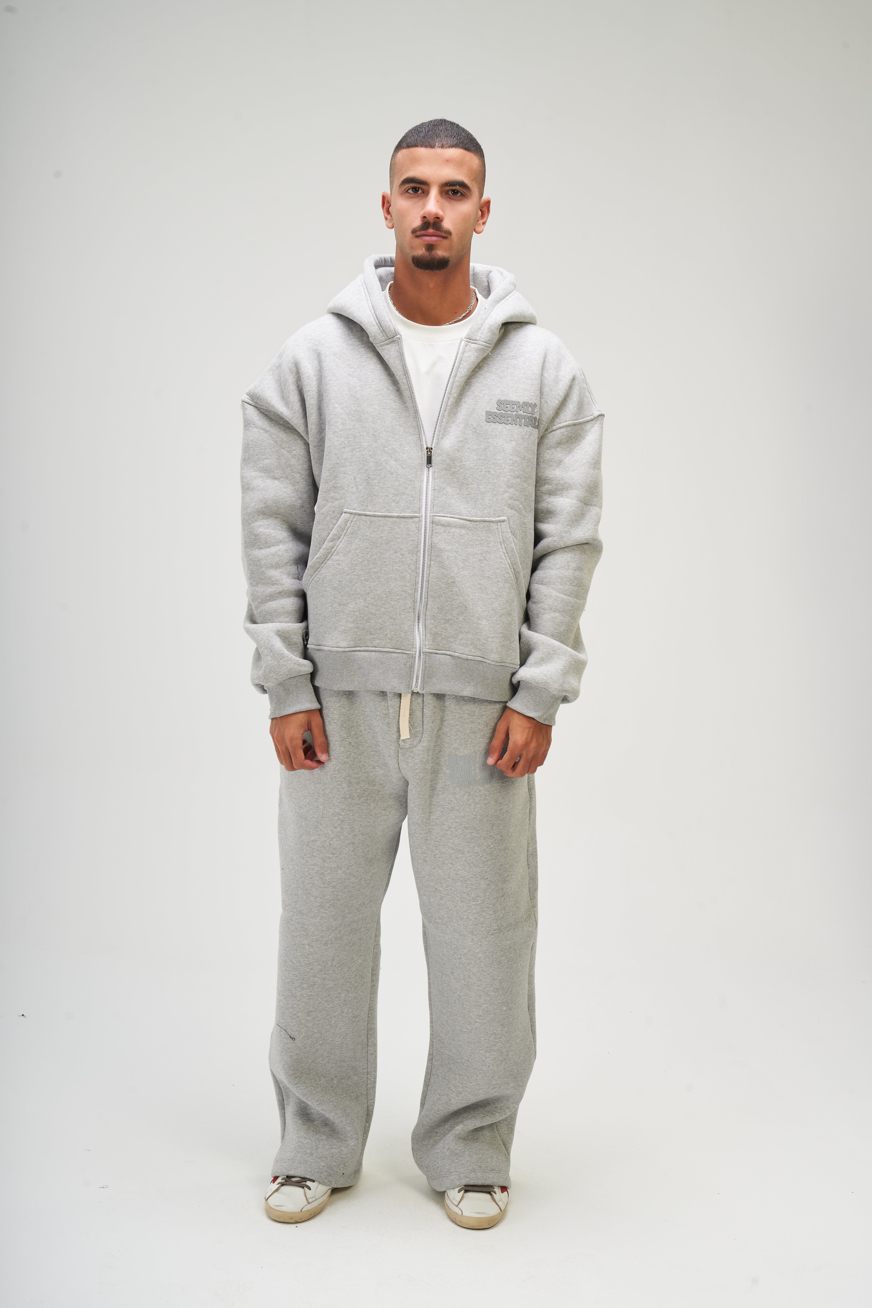 Men – Light Grey Winter Sweatpants – Seemly Essentials
