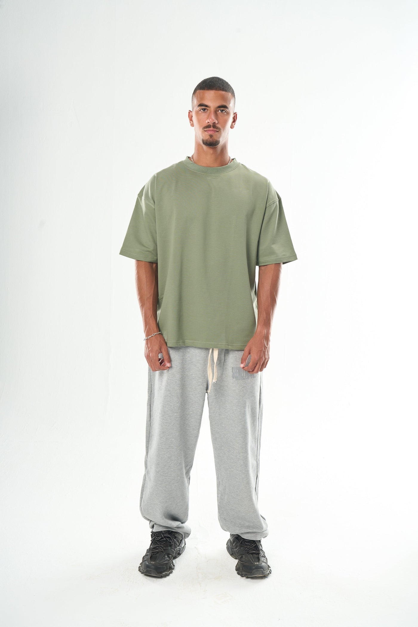 Olive Green Basic T-Shirt