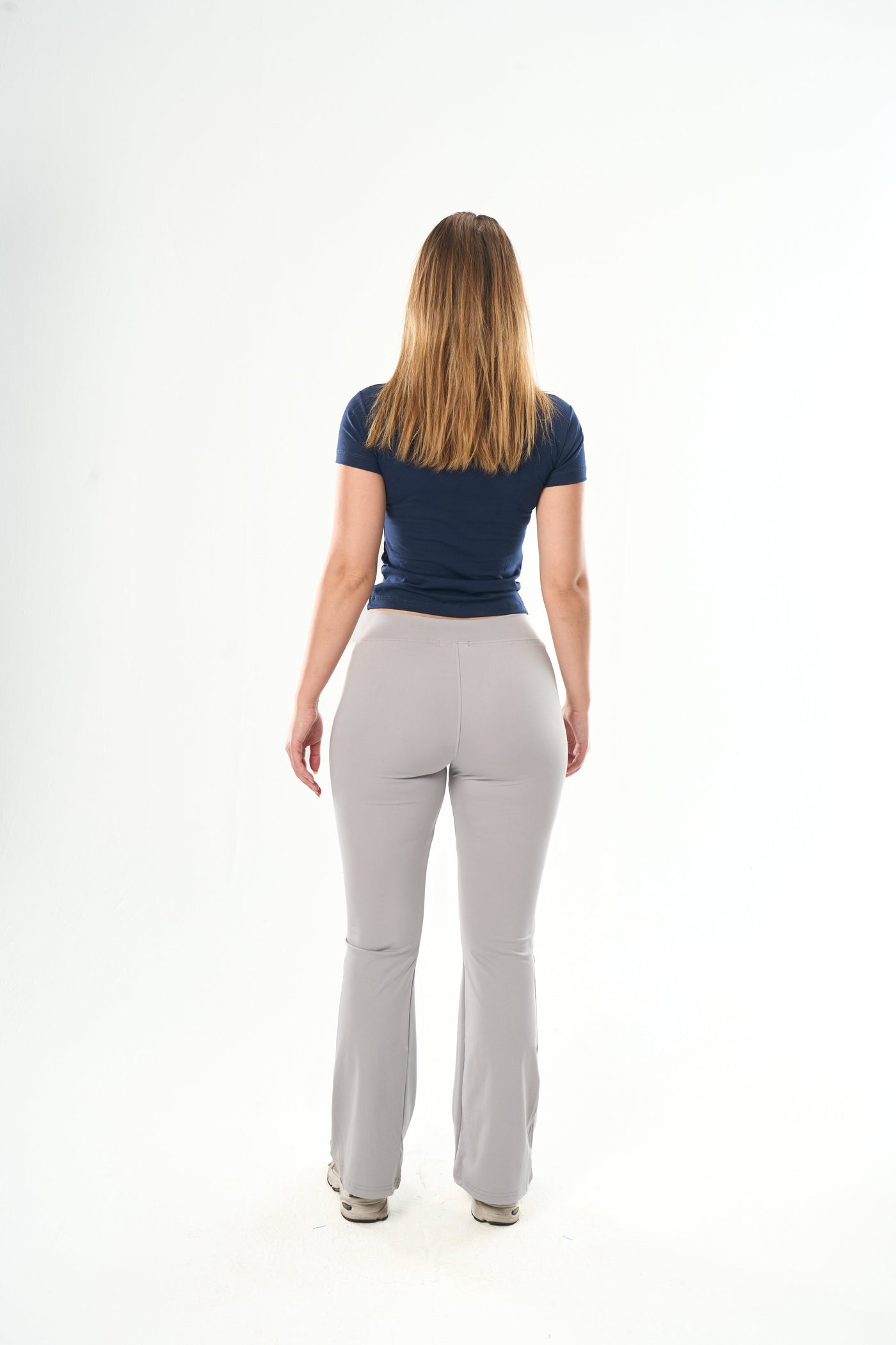 Navy Blue Round Neck Top